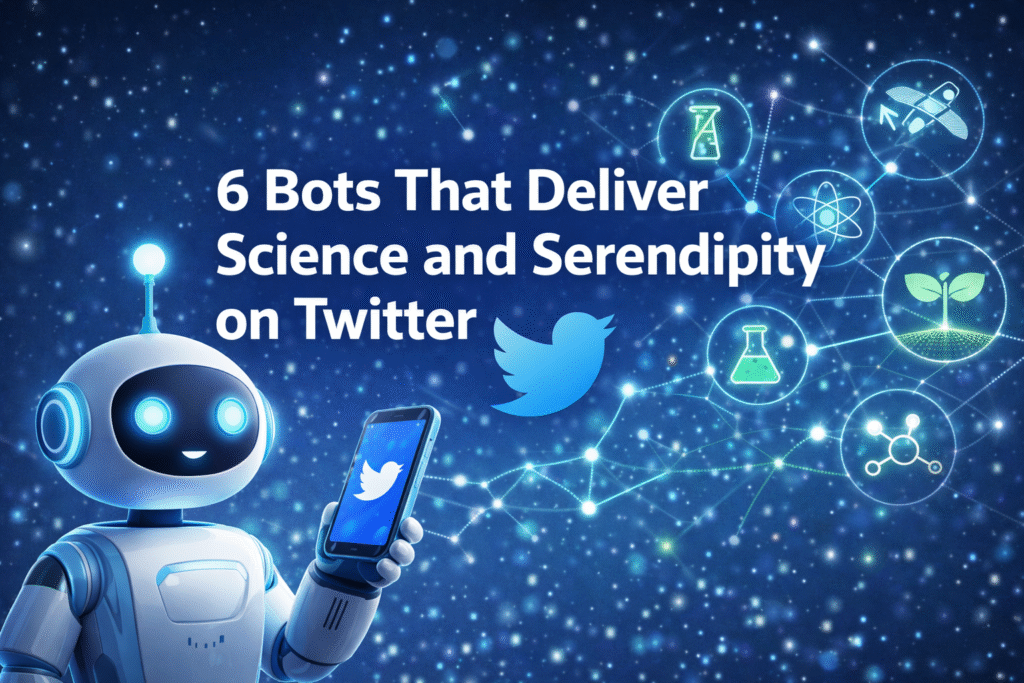 6 Bots That Deliver Science and Serendipity on Twitter